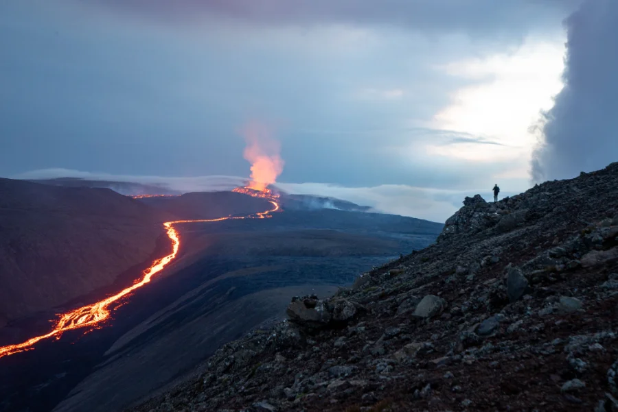 Eruption volcanique du Fagradalsfjall